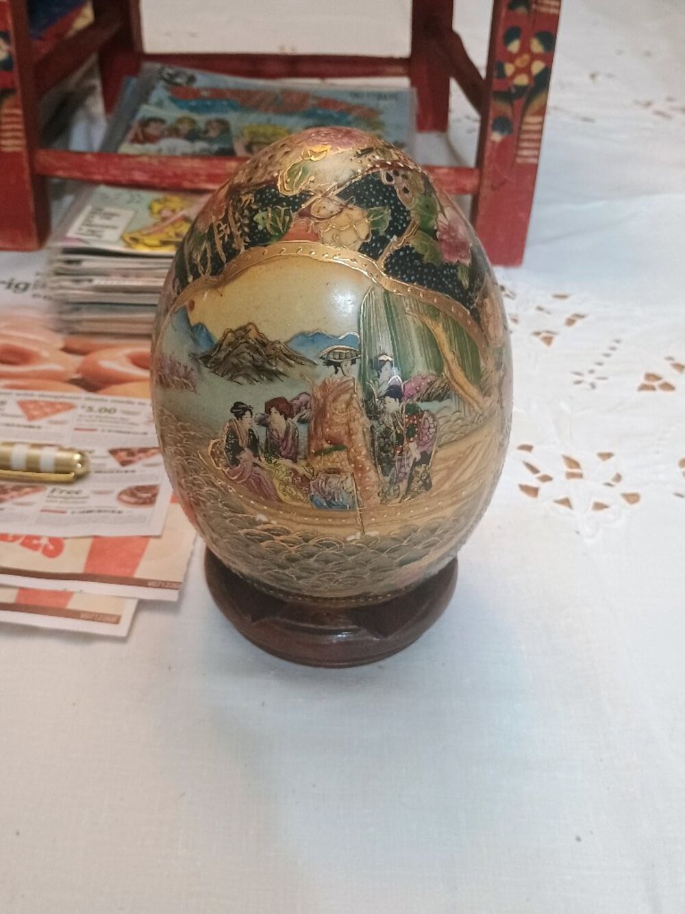 Asian Decorative Egg